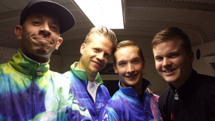 Michael, Youri, Patrick & Martijn